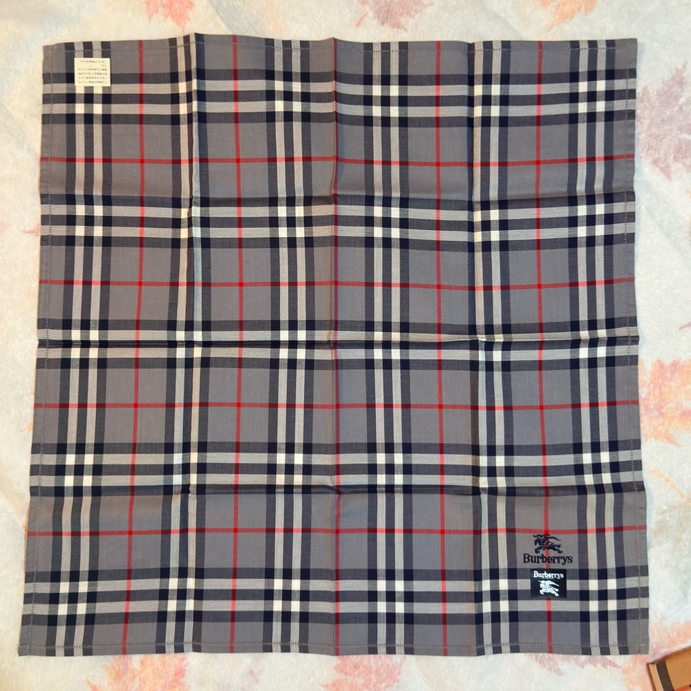 Burberrys Plaid  Handkerchief / bandana cotton